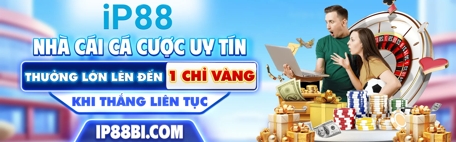 Banner chính thức của nhà cái IP88